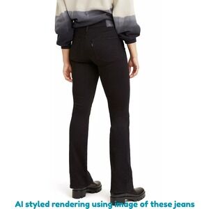 NWT Levi's 315 Shaping Bootcut‎ Women's Jeans 29x32 Stretch Slimming Tummy Panel